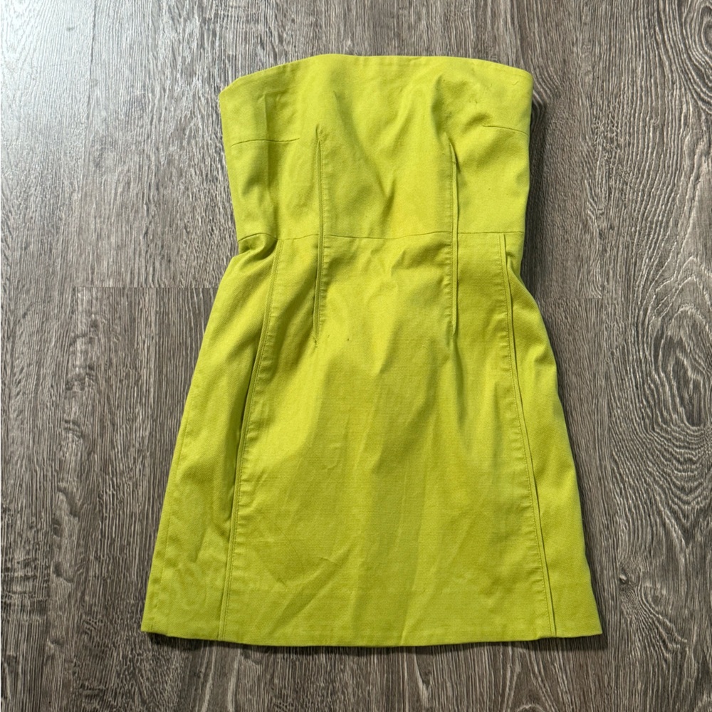 Vince High Waist Lime Green Shorts